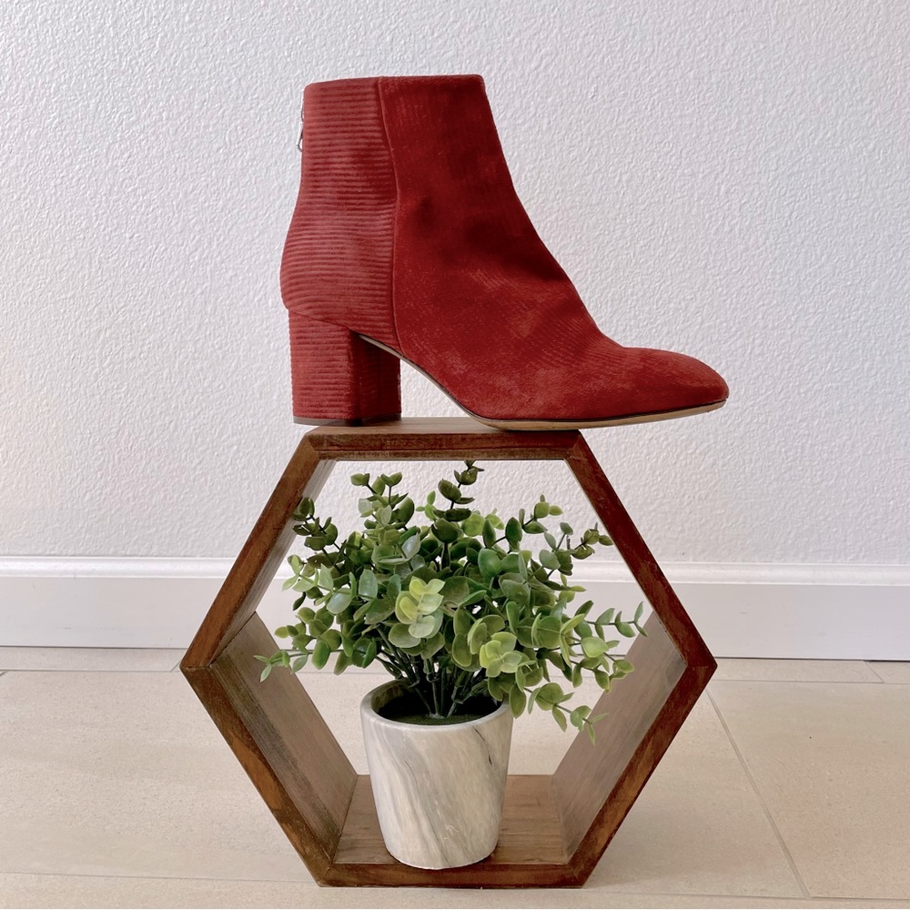 Rag & Bone Ankle Boots Corduroy Suede Size 8